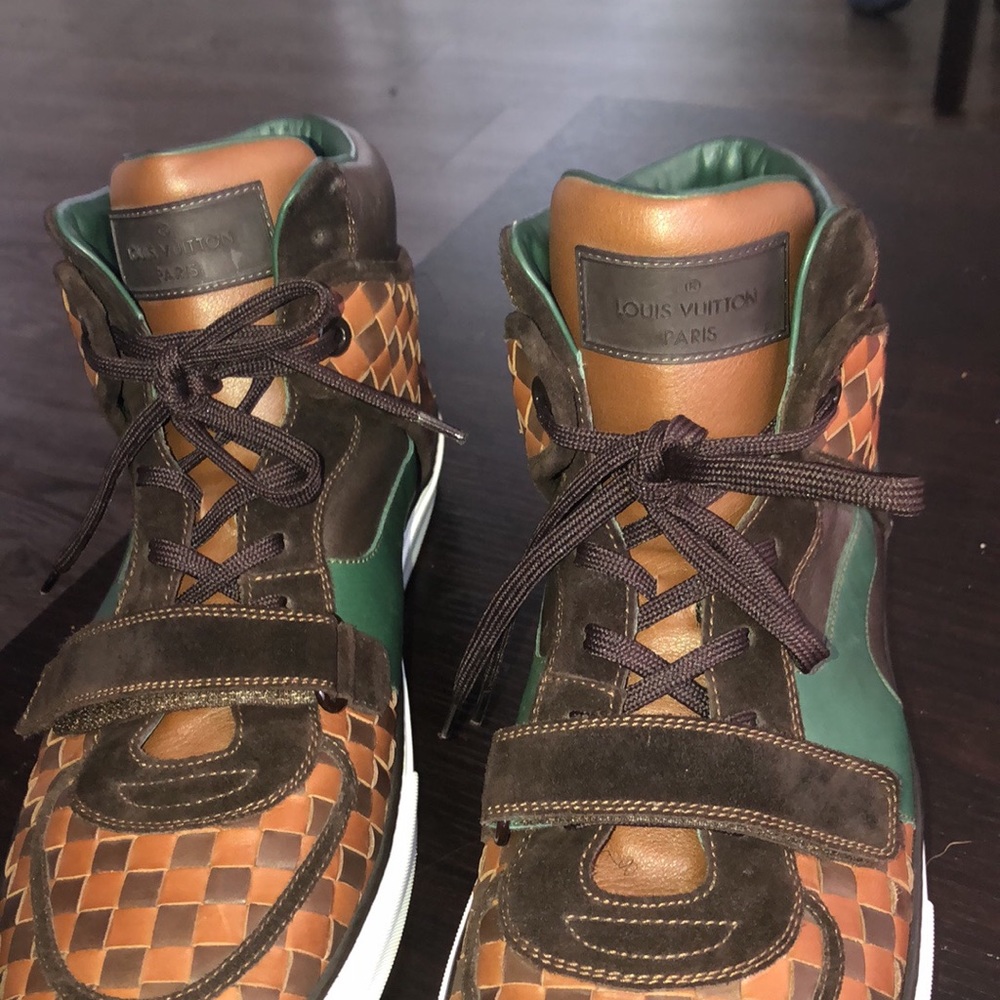 Louis Vuitton Damier Ebene Tower hightop